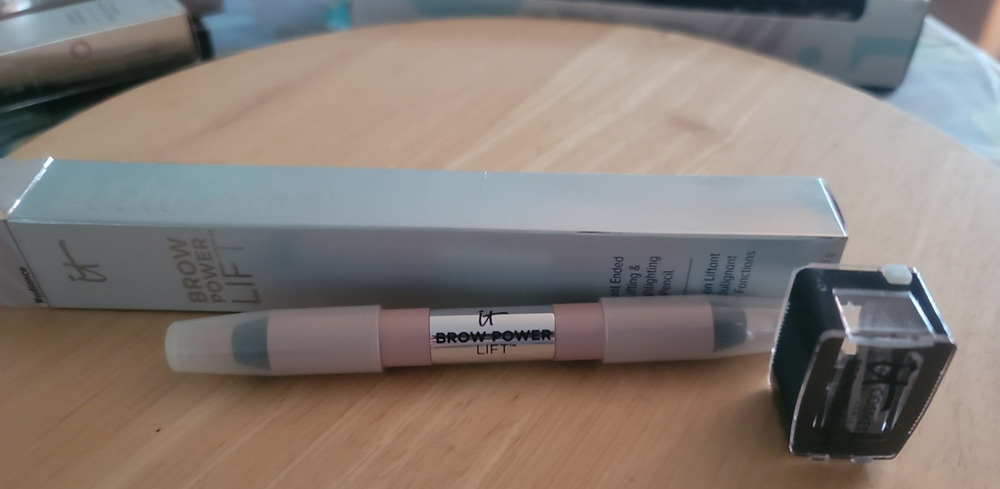 it Brow Power Lift Dual Ended Lifting & Highlighting Pencil Matte & Radiance NIB